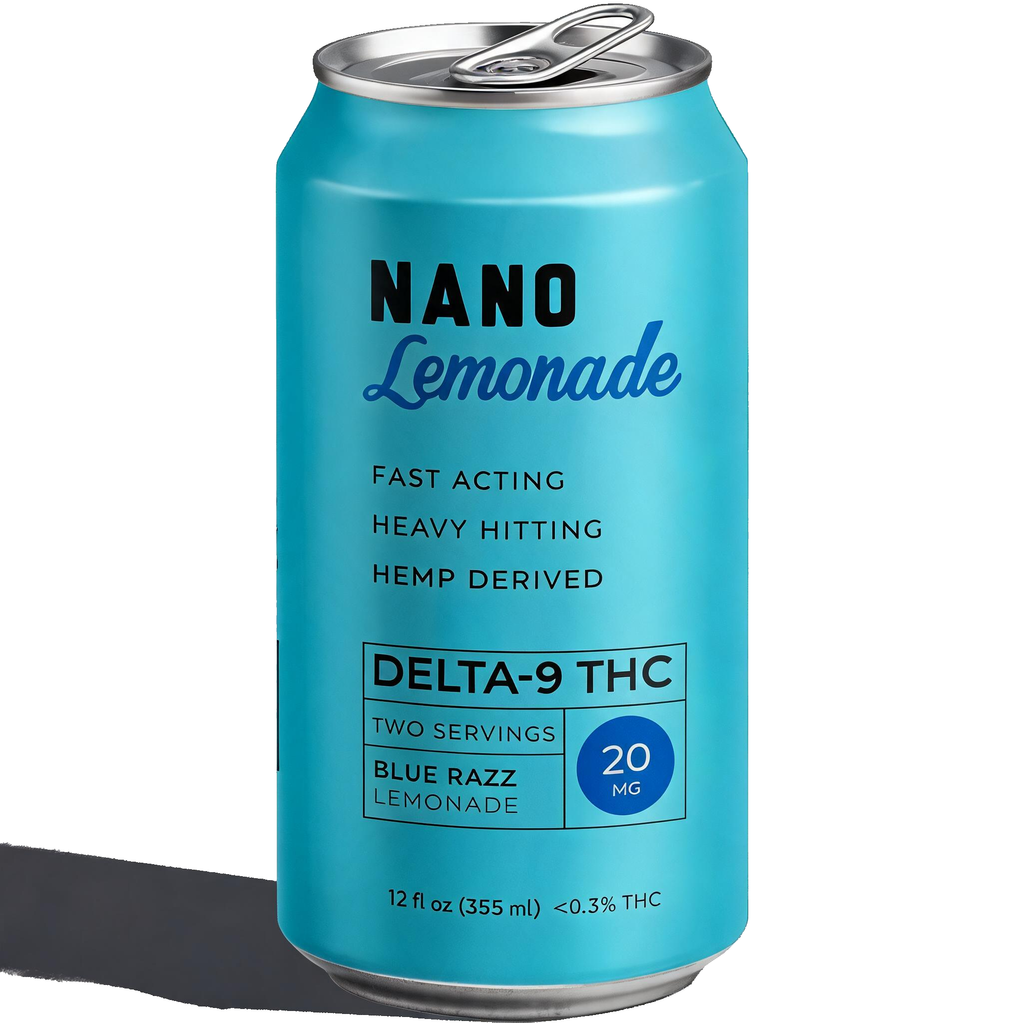 Nano Lemonade Blue Razz 12oz can